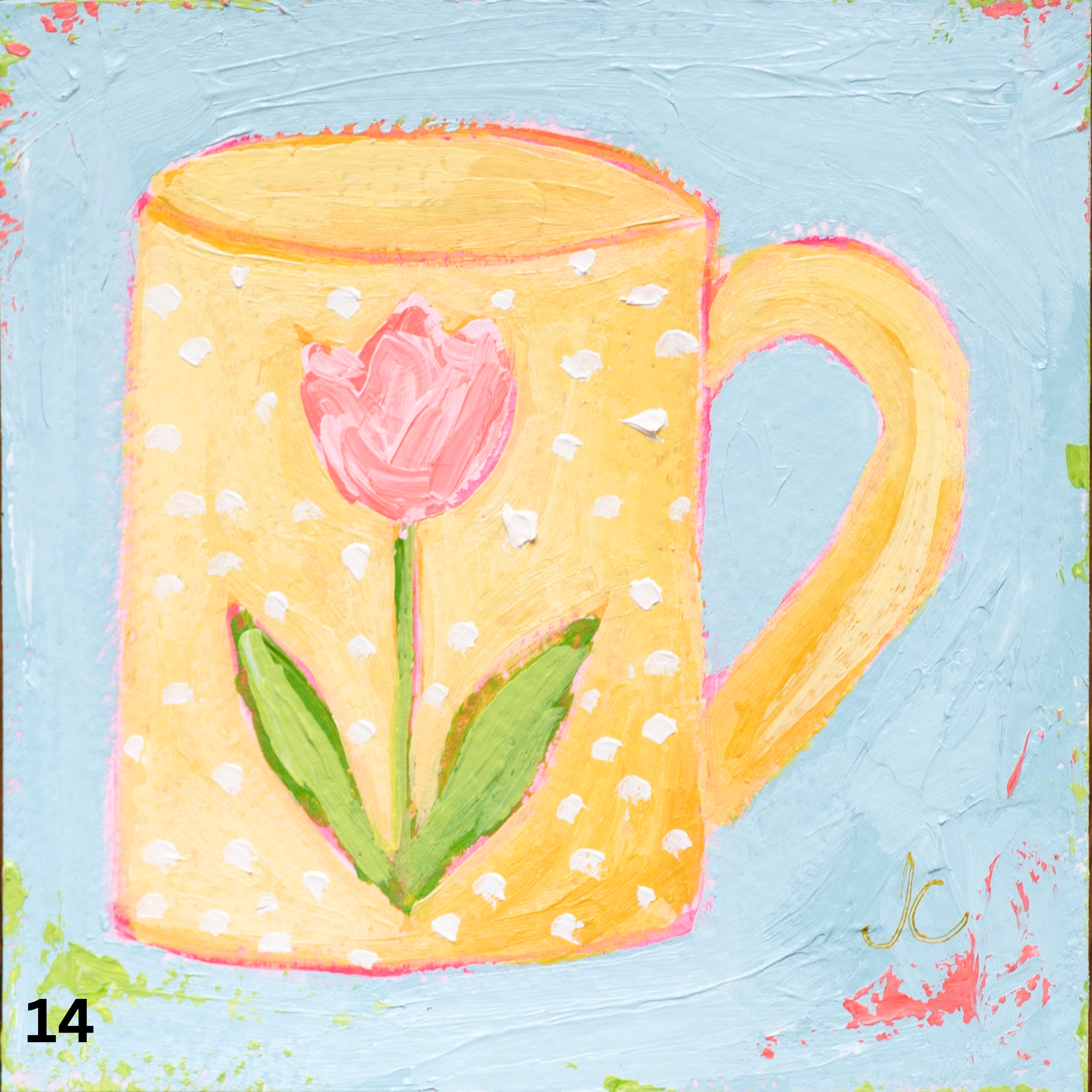 4x4 Mini Paintings (multiple styles)