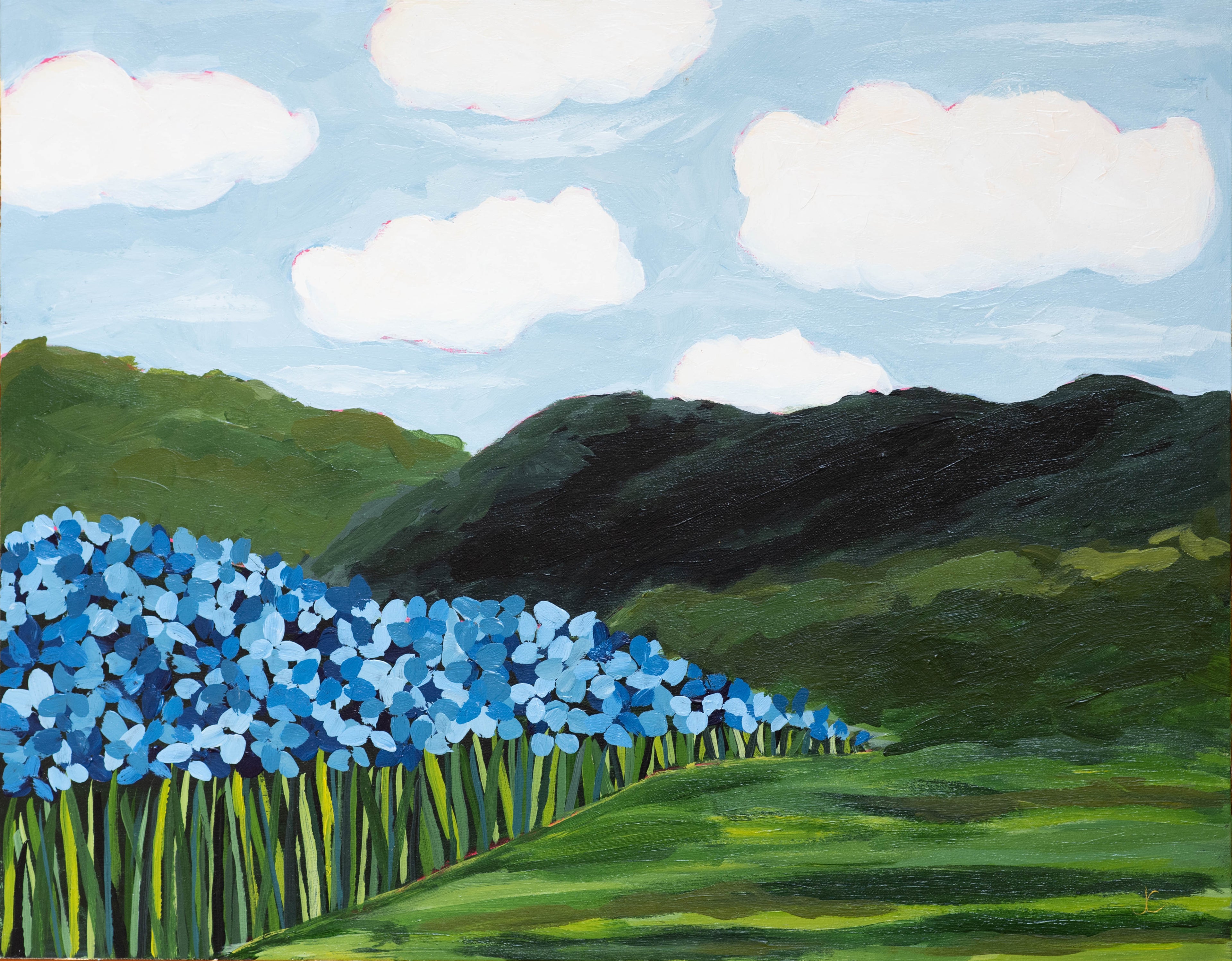 11x14 Original "A Sky Full Of Quiet"