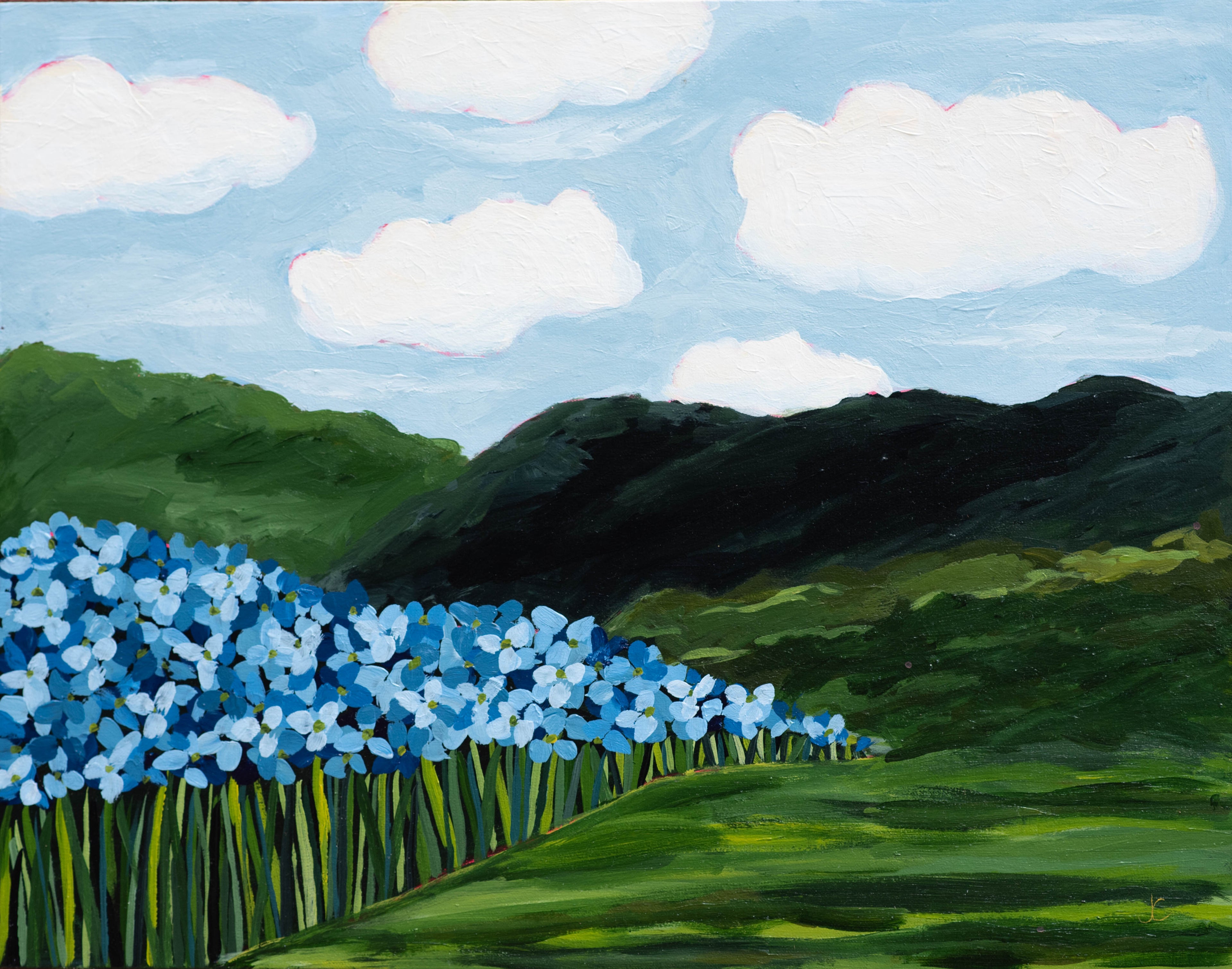 11x14 Original "A Sky Full Of Quiet"