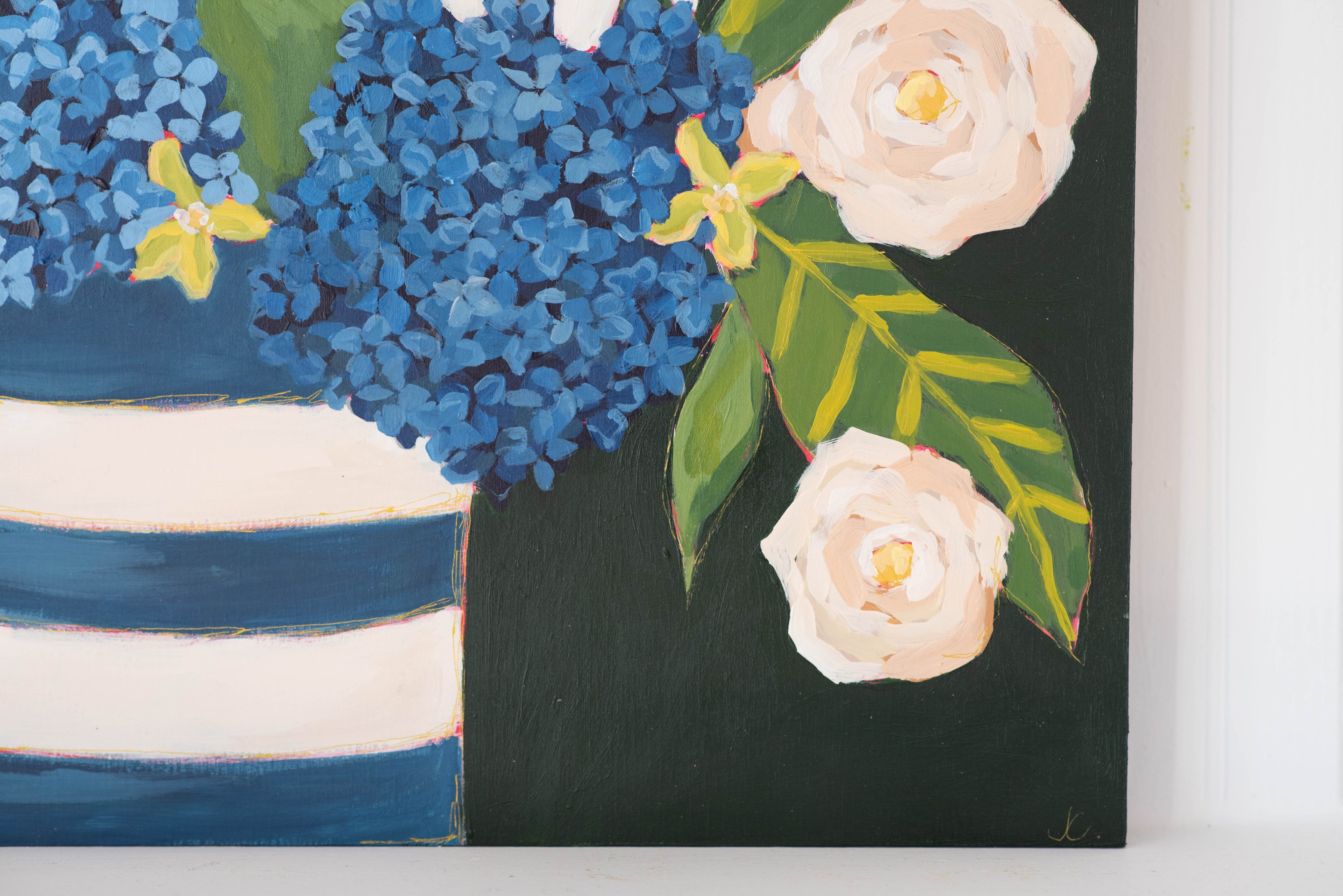24x24 "Abundant Blooms"