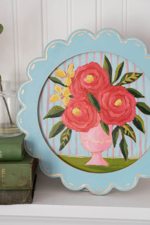 10" Scallop "Miss Do As I Please"