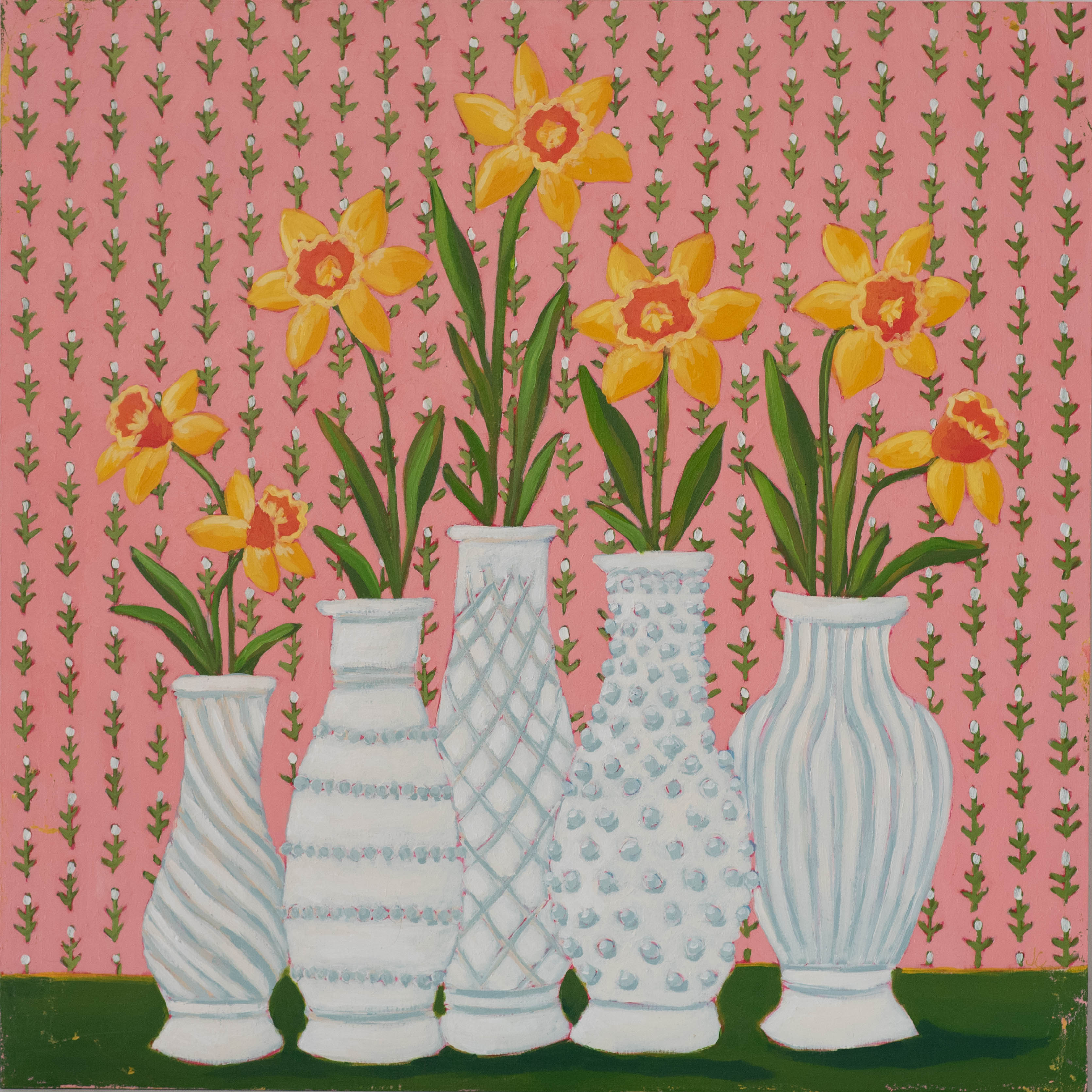 20x20 "Sweet As A Peach"