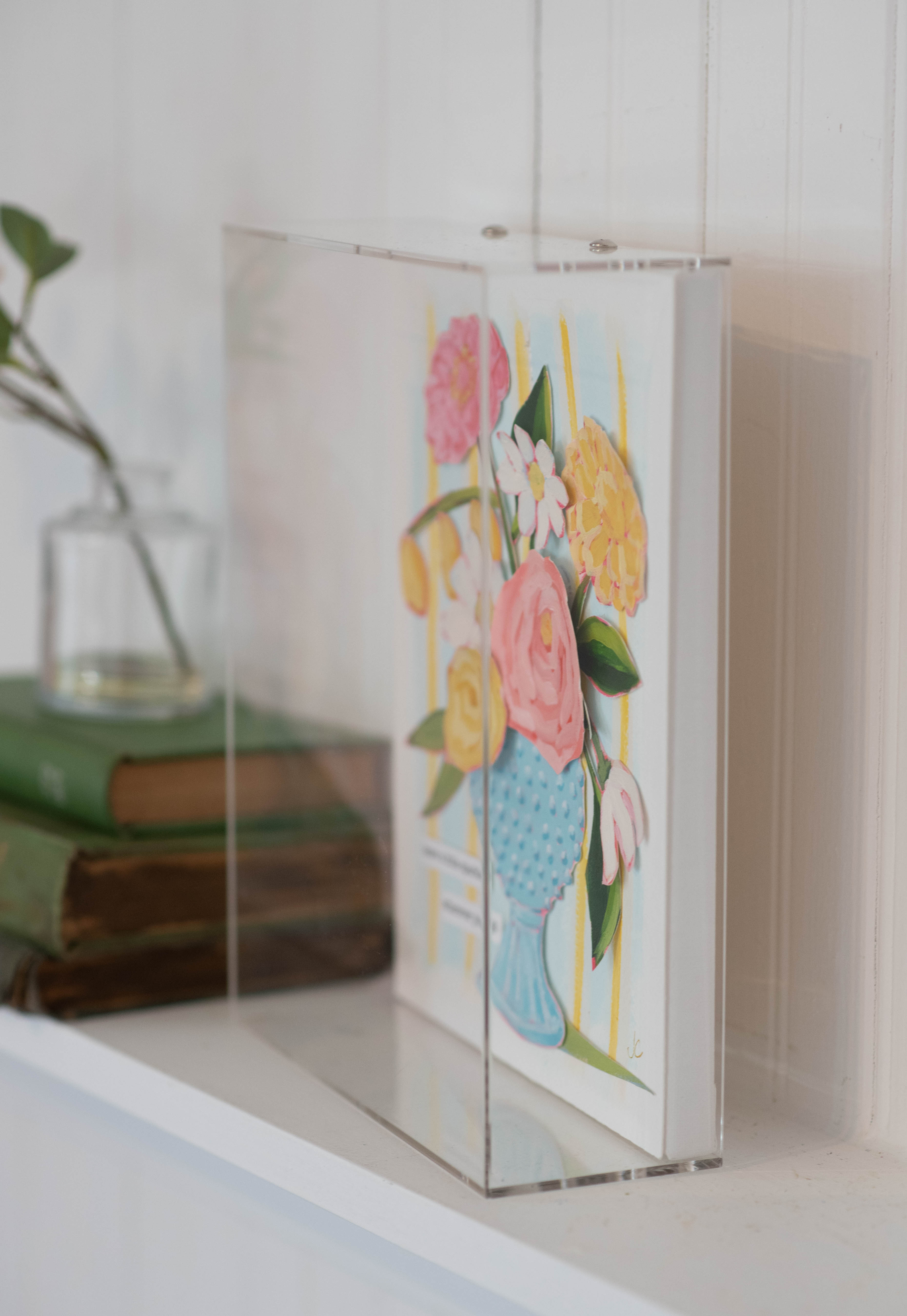 8x10 Joy Bouquet "Leave A Little Sparkle Wherever You Go"