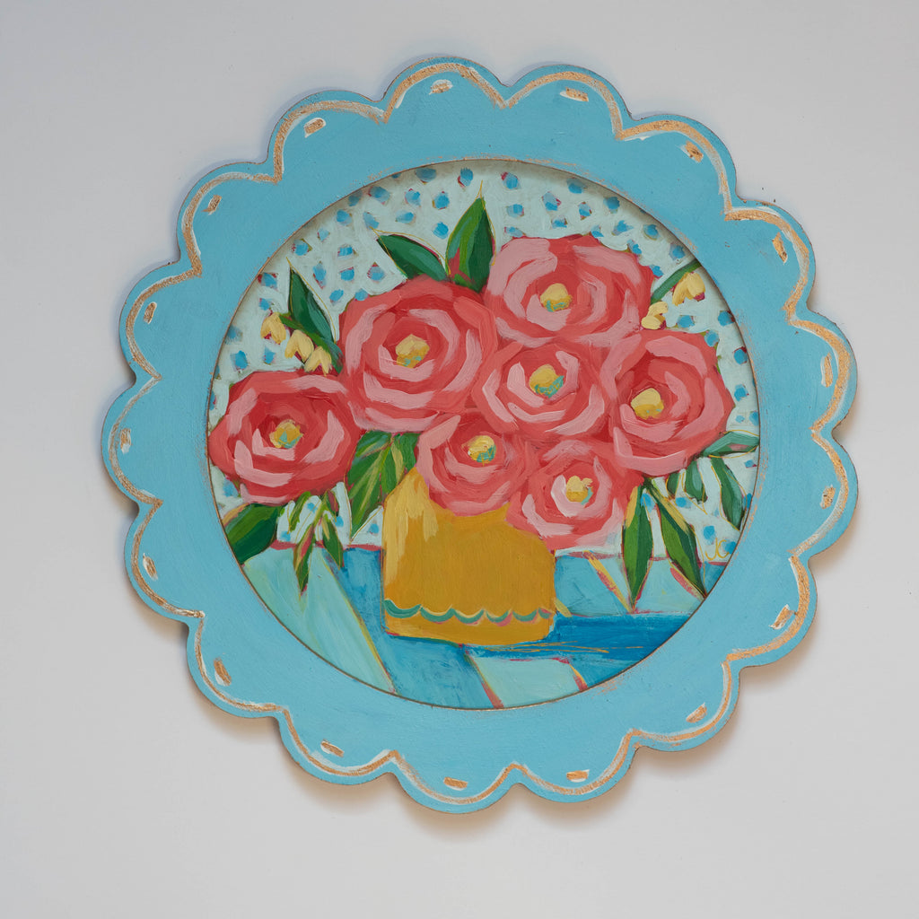 10" Scallop "The Confetti Club"