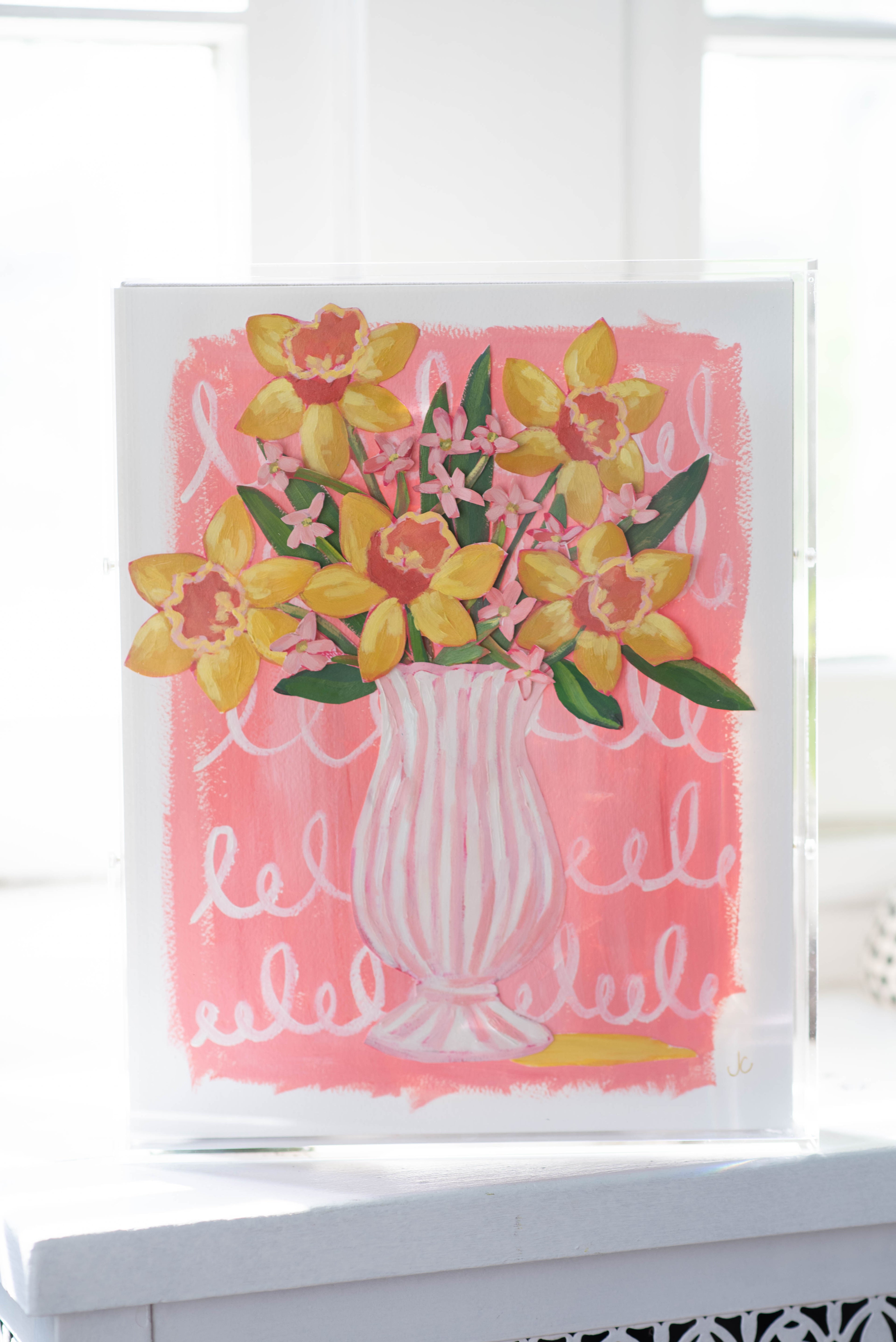 11x14 "Elle" Joy Bouquet Floral Collage