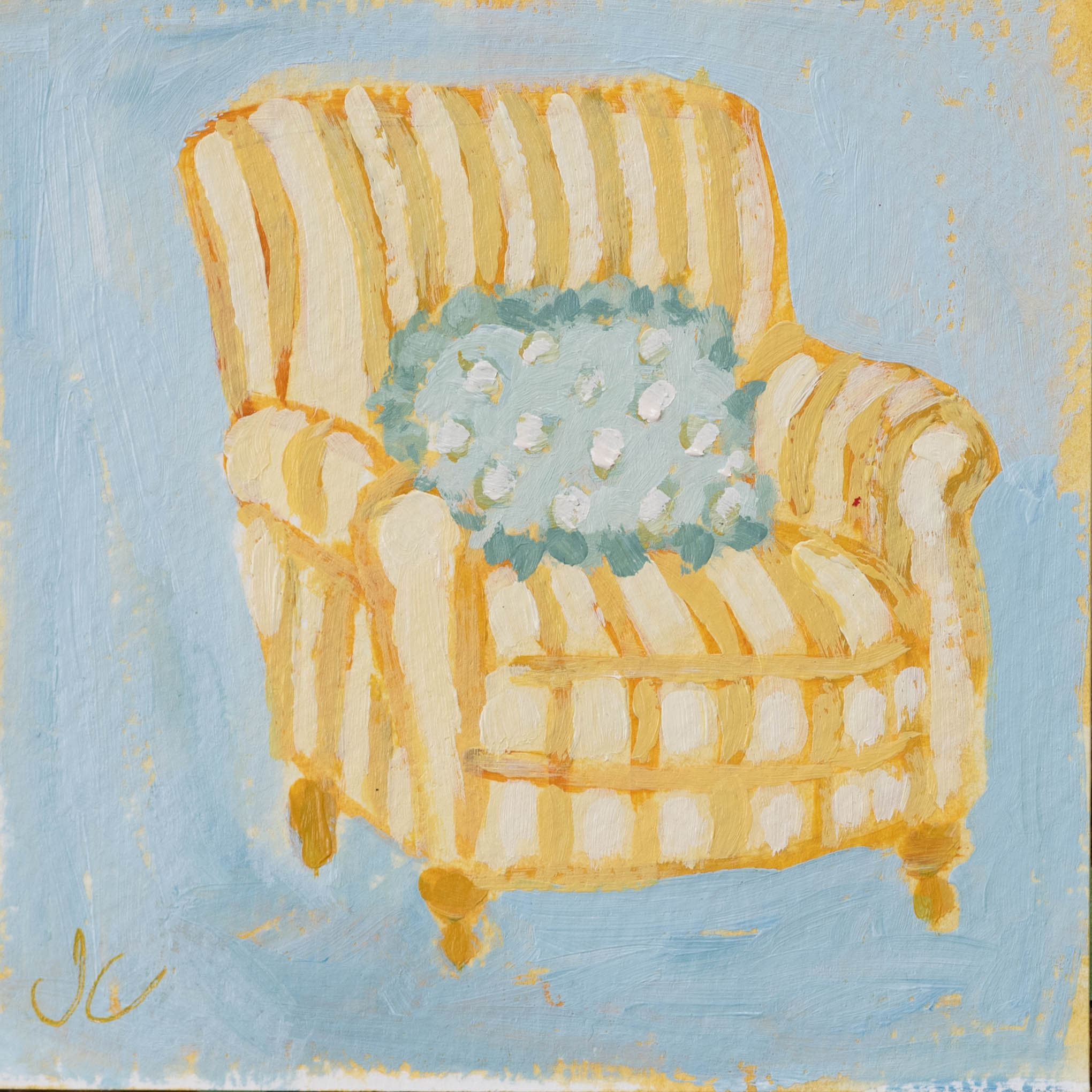 Striped Chair