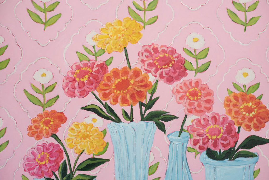 24x24 "Watch Me Bloom"