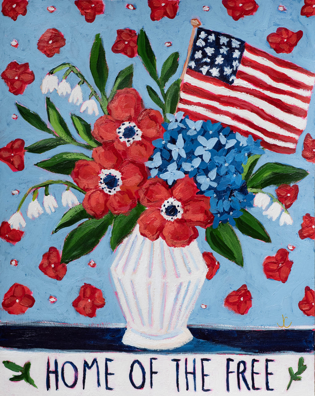 8x10 "Home Of The Free"