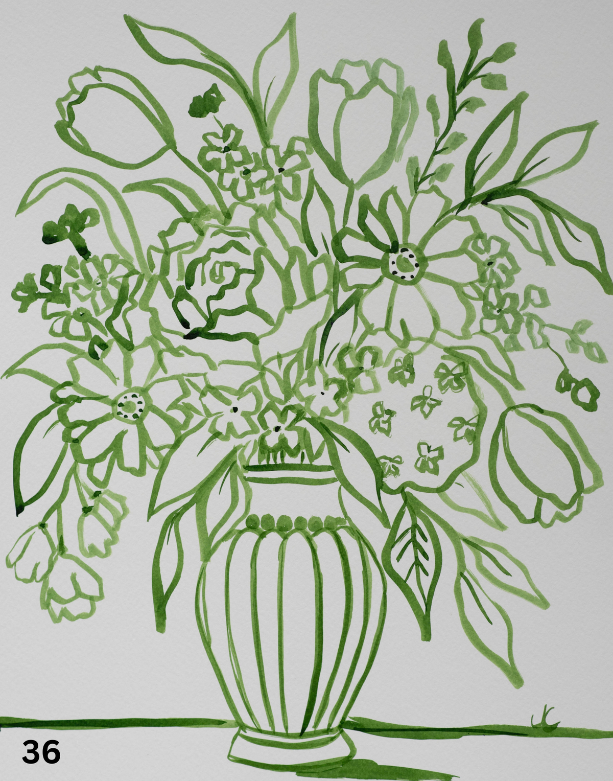 Original Ink Sketch (multiple styles)