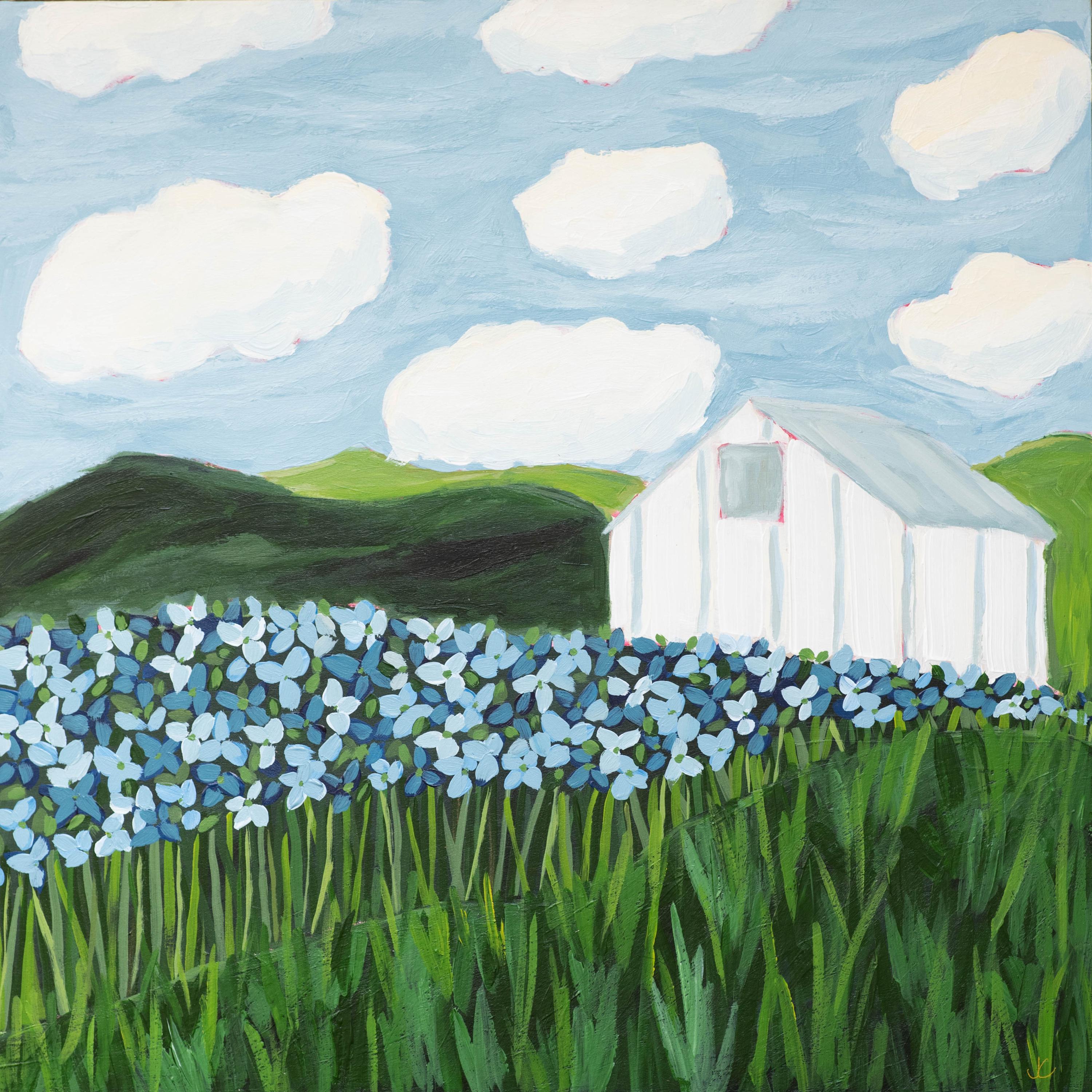 16x16 "Petals In The Breeze"