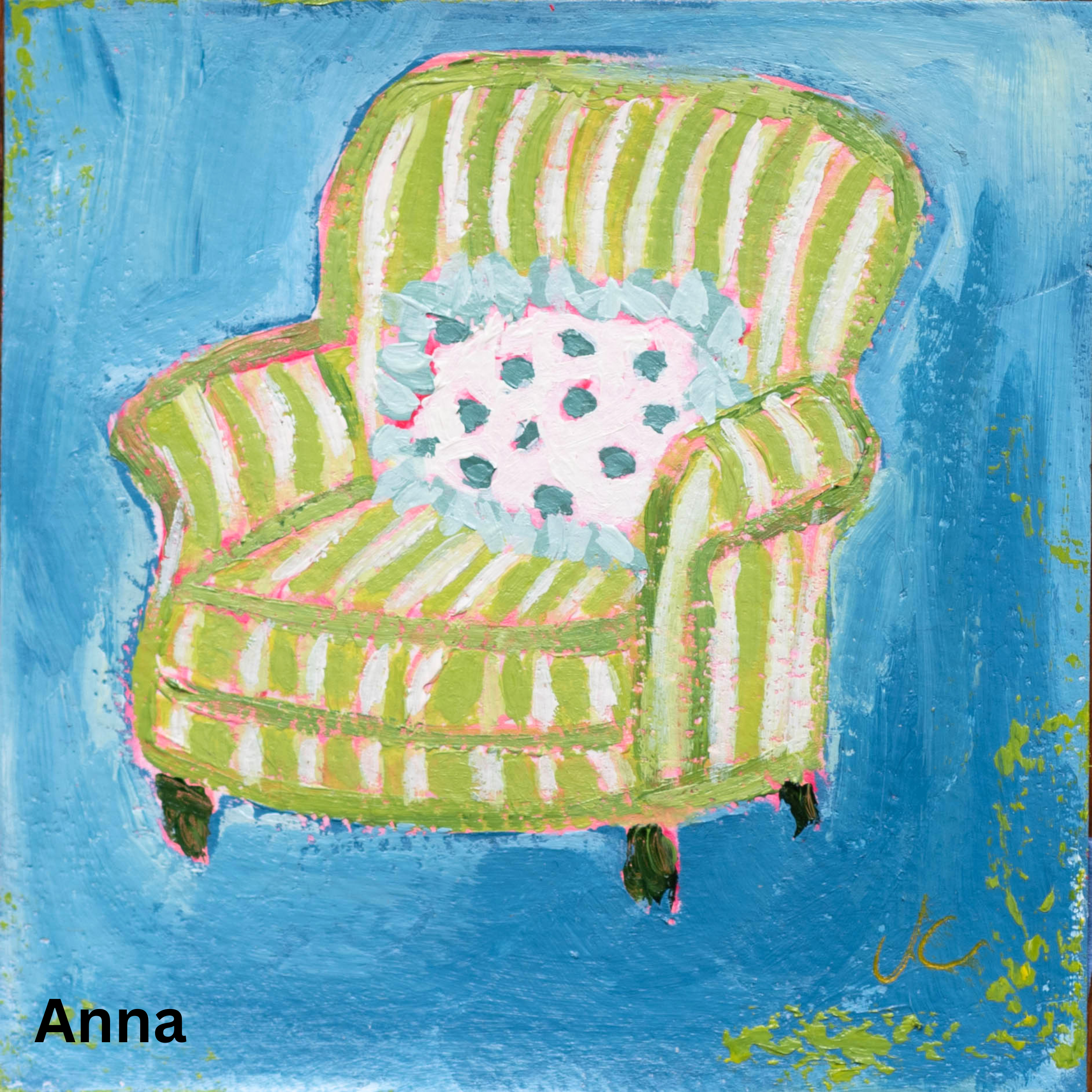 4x4 Mini Paintings (multiple styles)