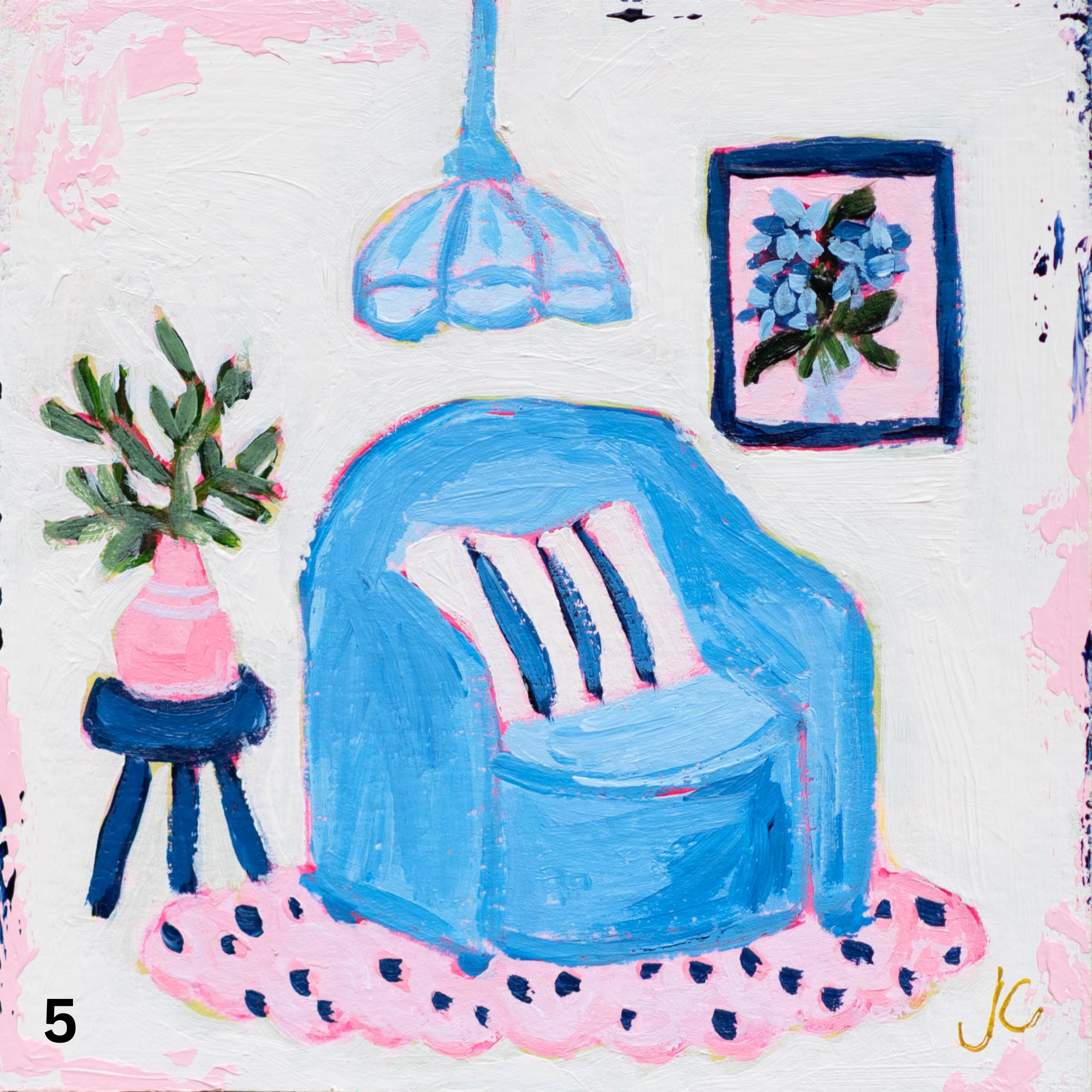 4x4 Mini Paintings (multiple styles)