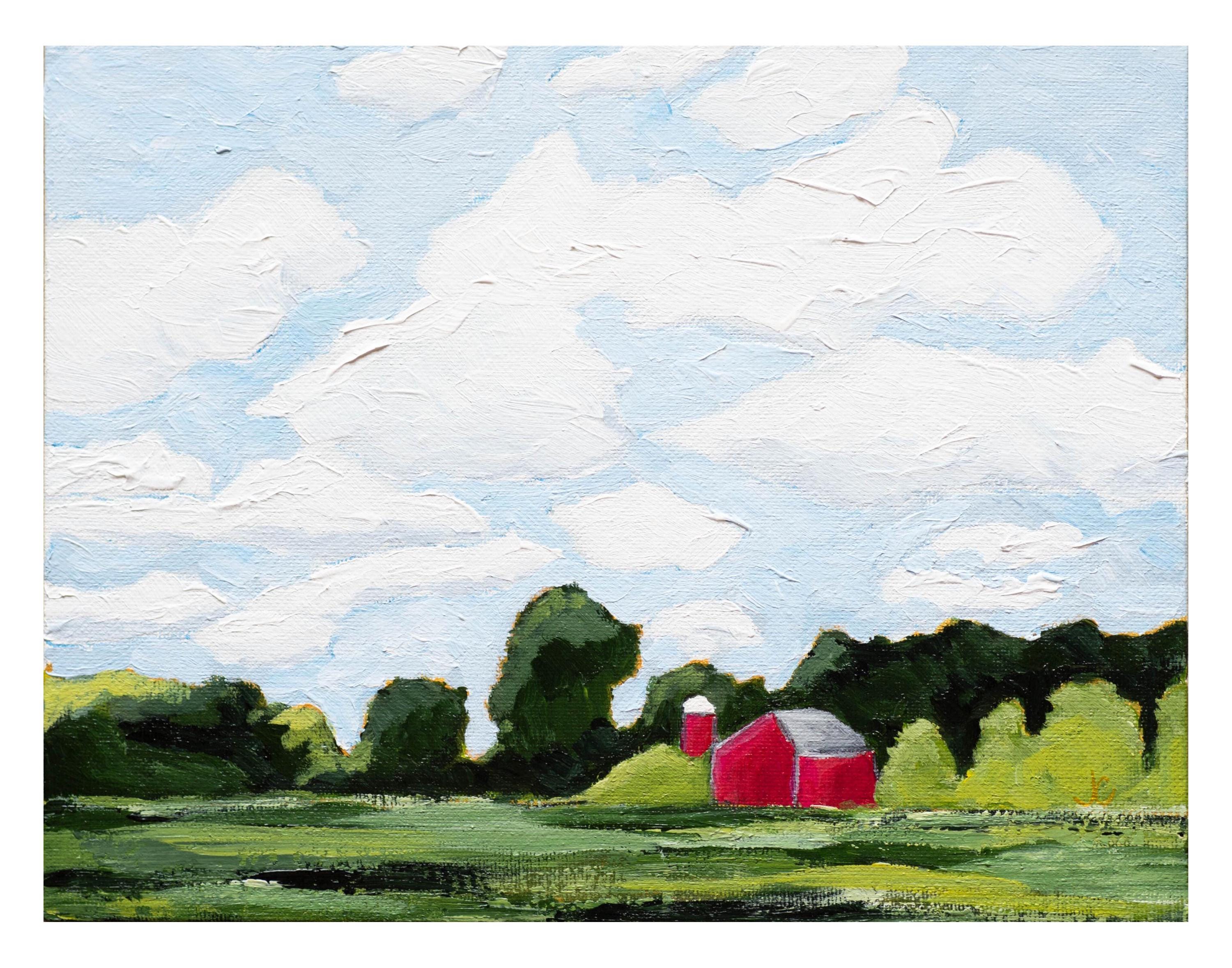 Little Red Barn Art Print