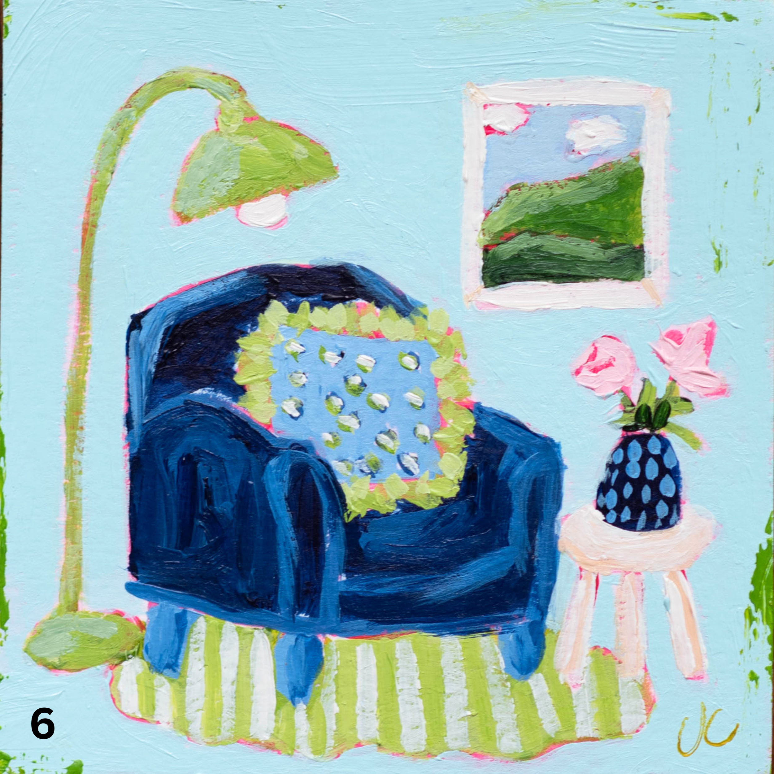 4x4 Mini Paintings (multiple styles)