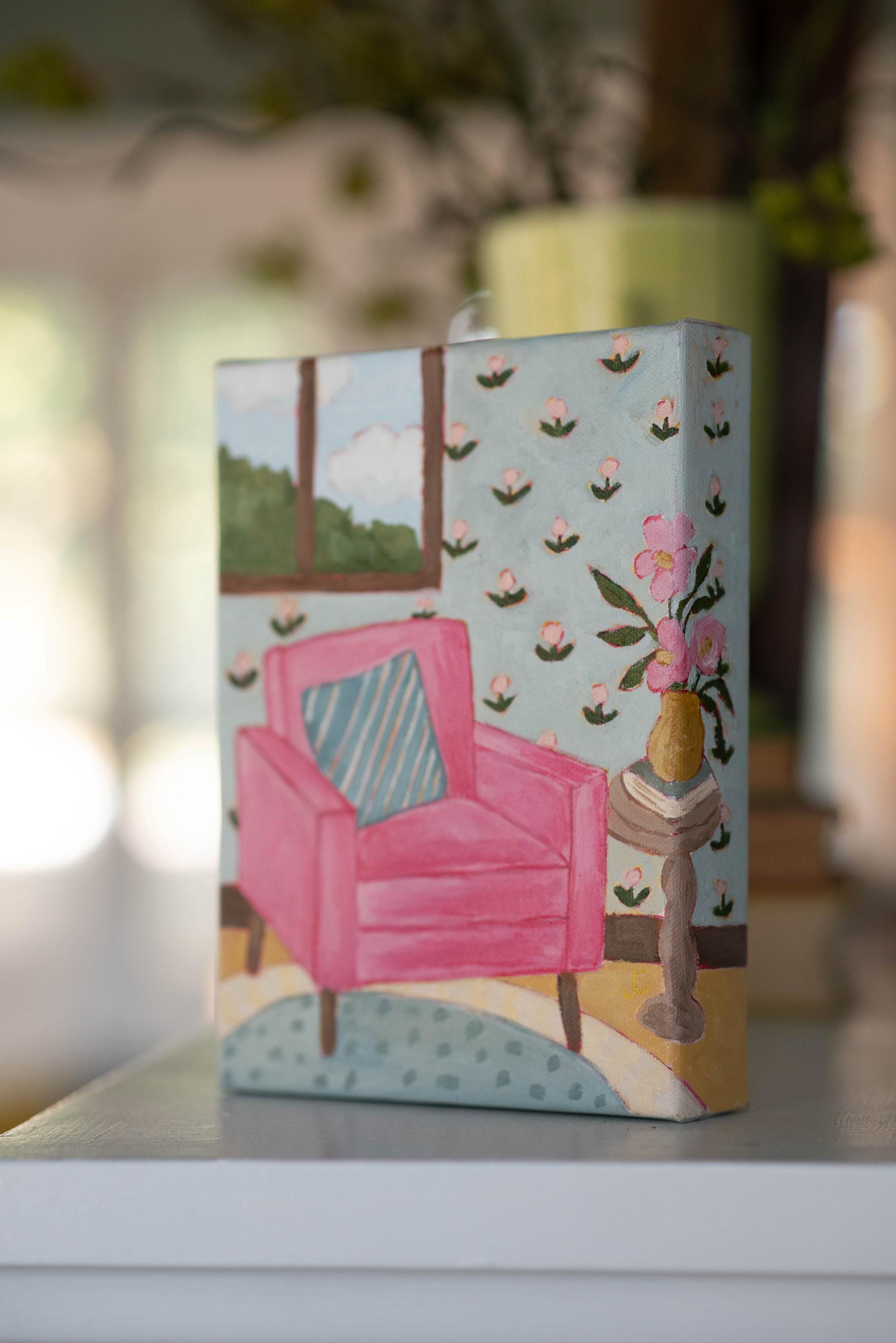 6x8 Original Painting "Juliette"