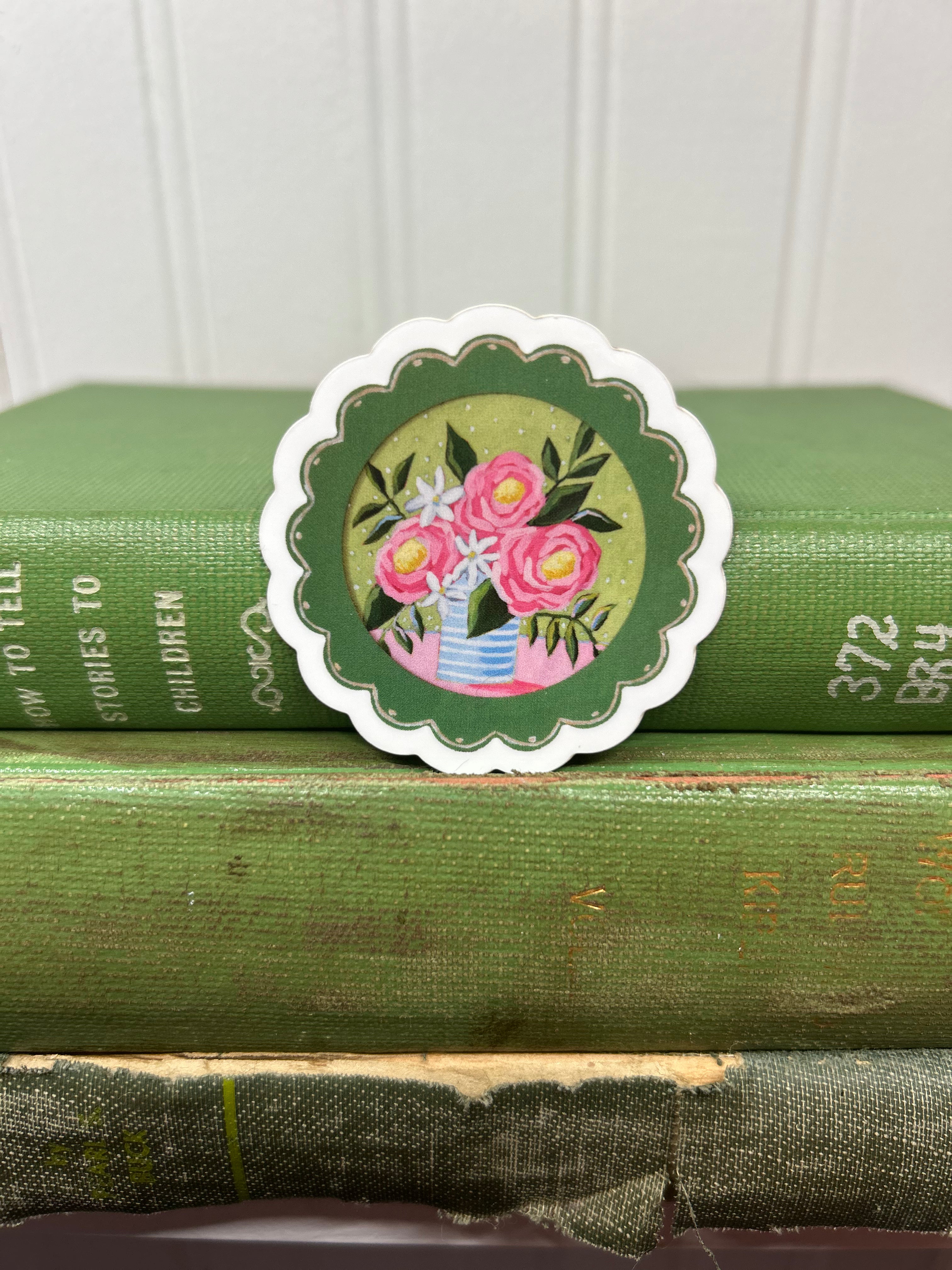 Mind Your Posies Sticker