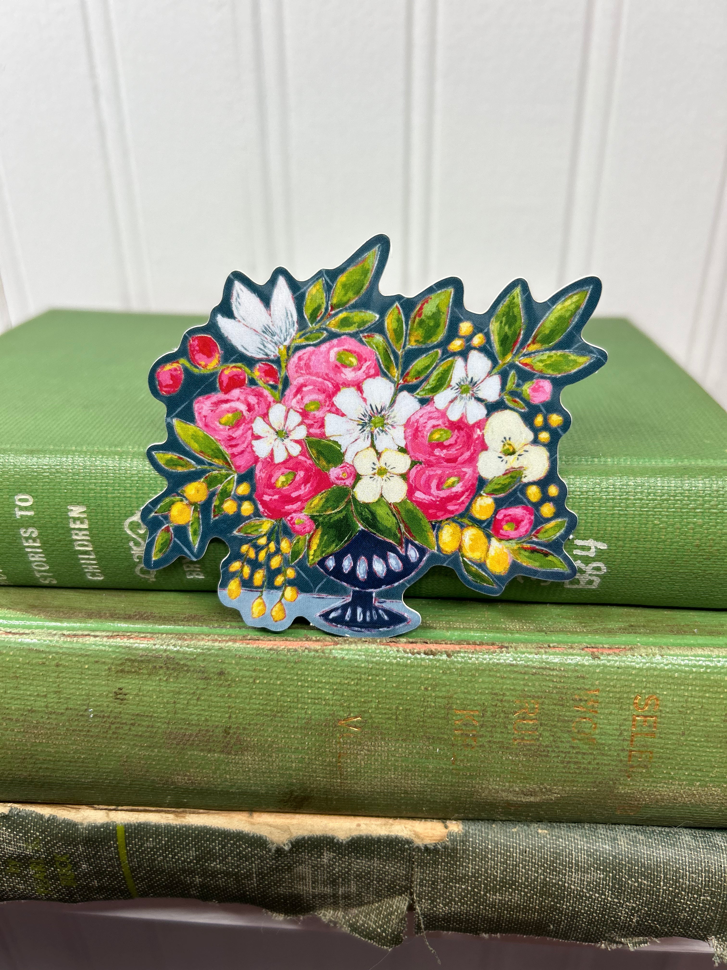 Pink Bouquet Sticker