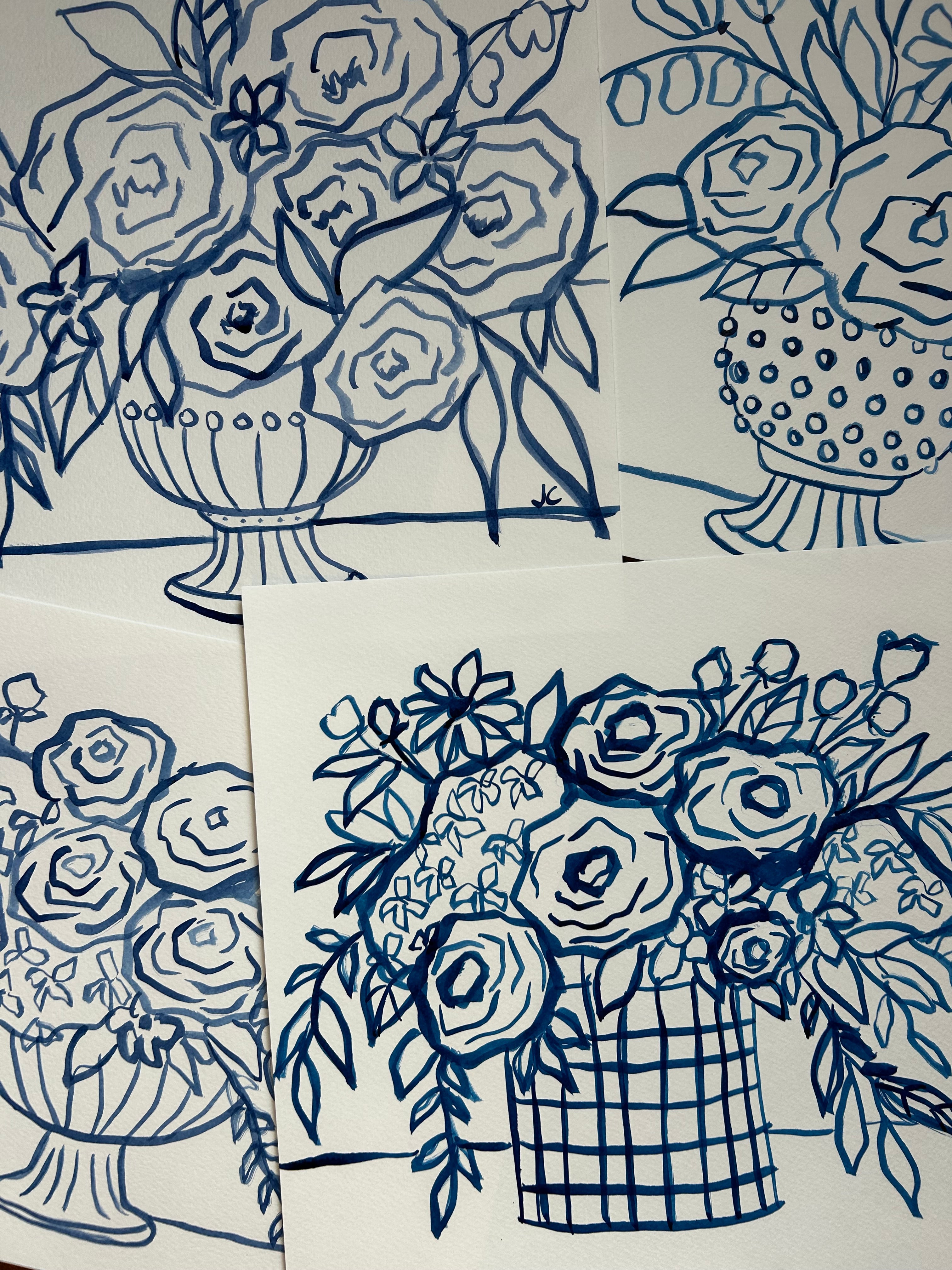 Original Ink Sketch (multiple styles)
