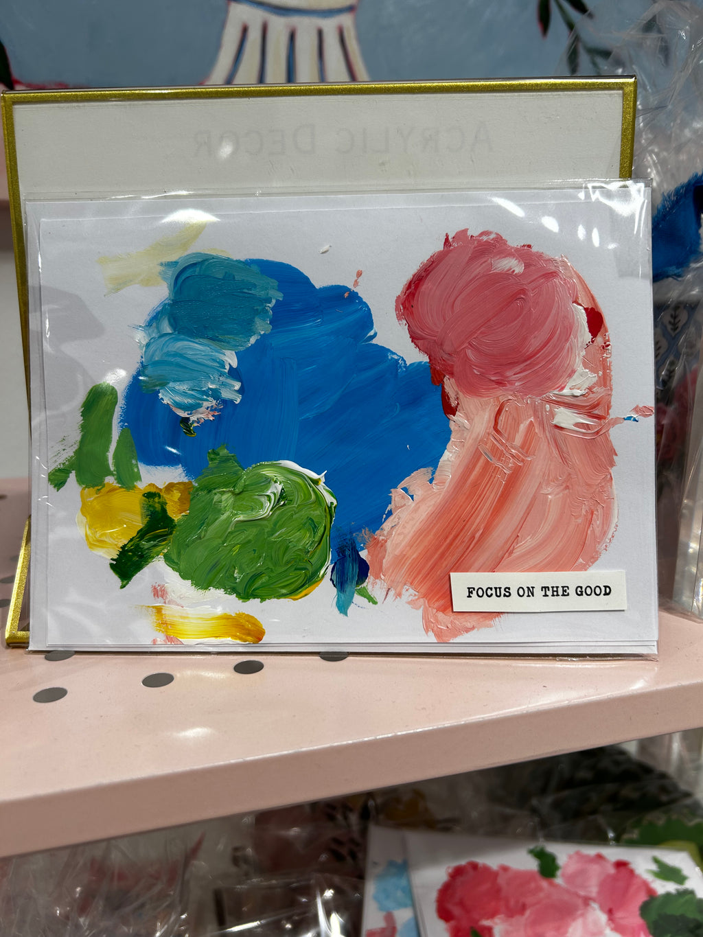 5x7 Palette Greeting Cards