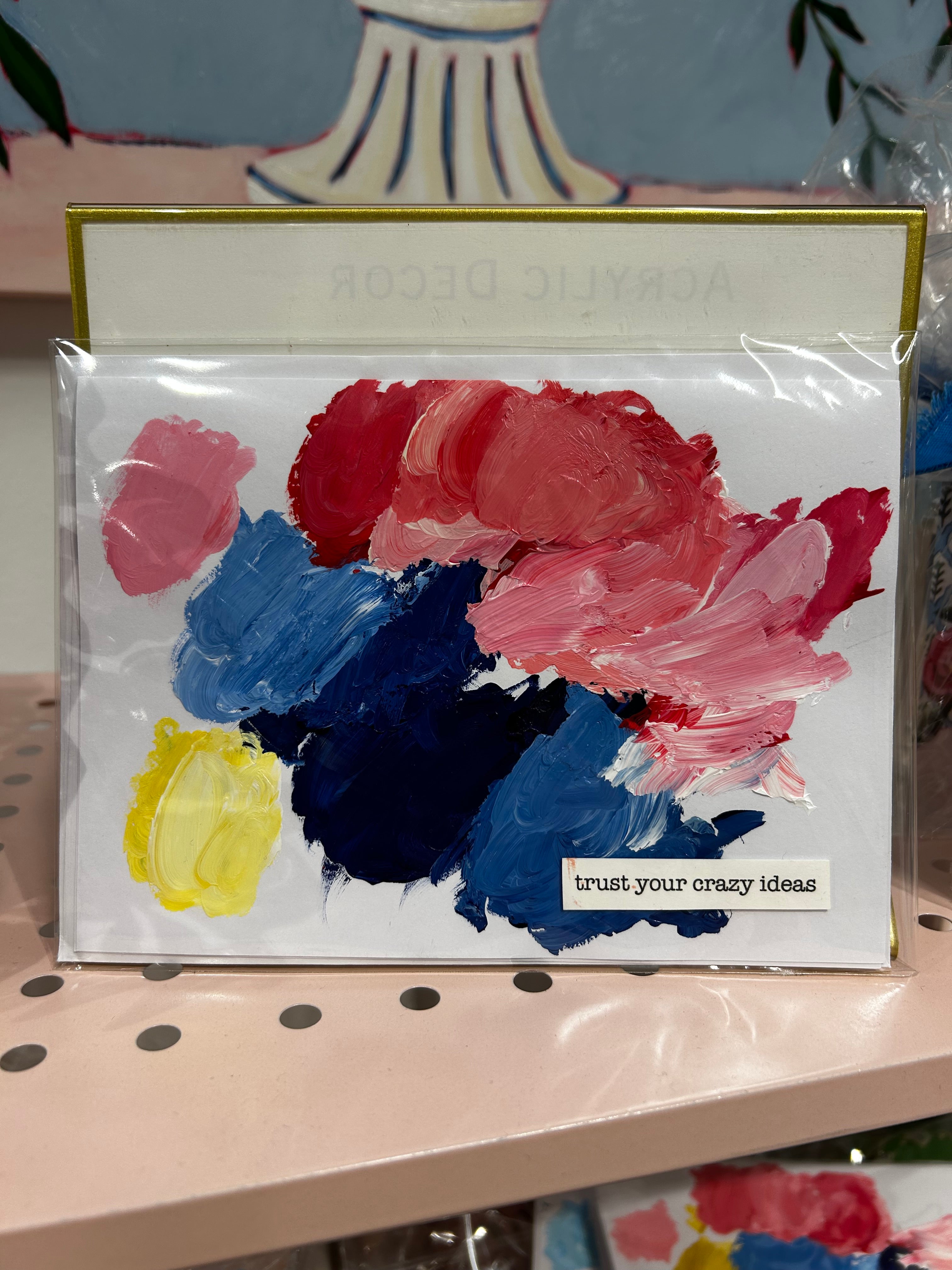 5x7 Palette Greeting Cards