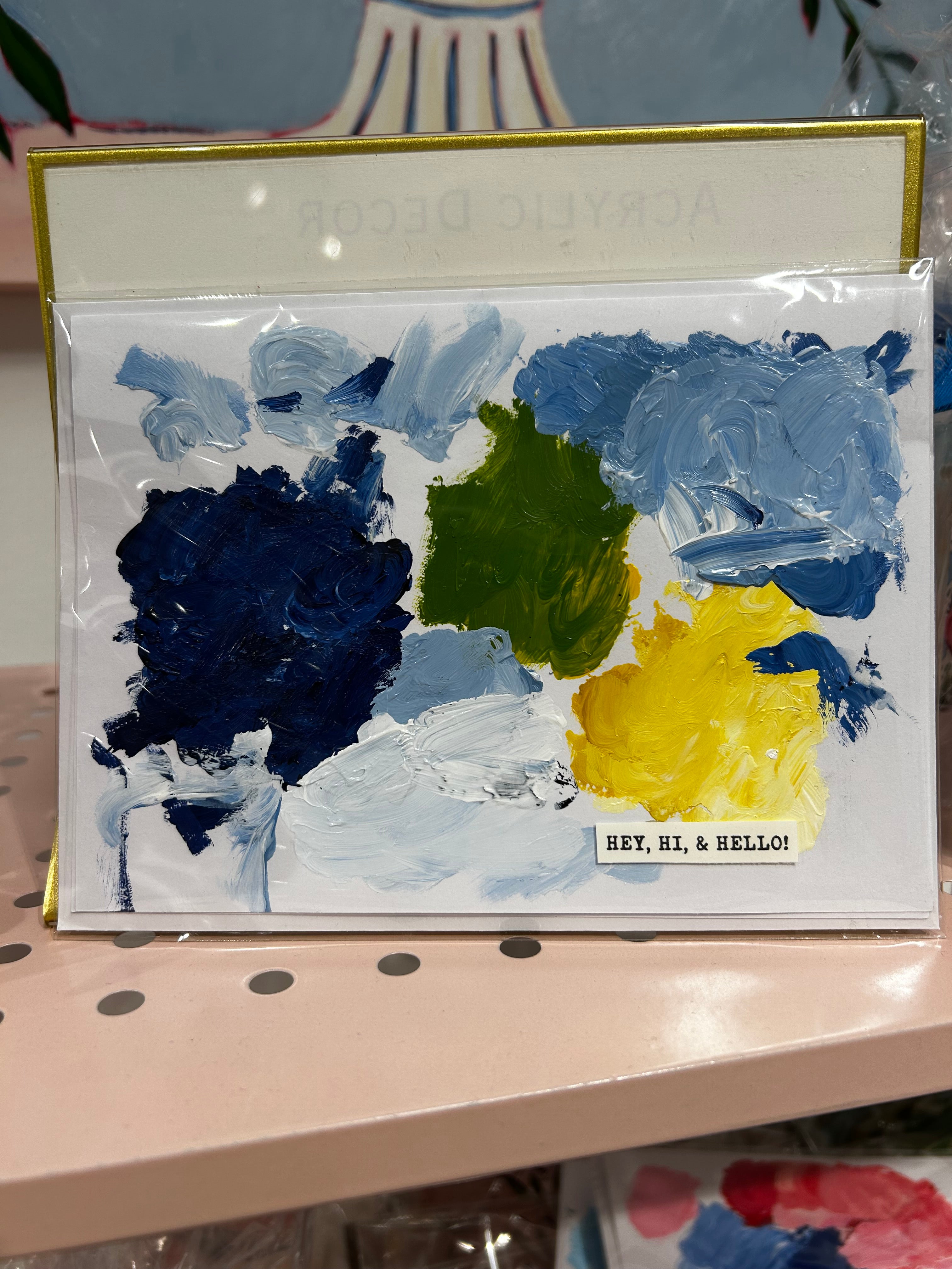 5x7 Palette Greeting Cards