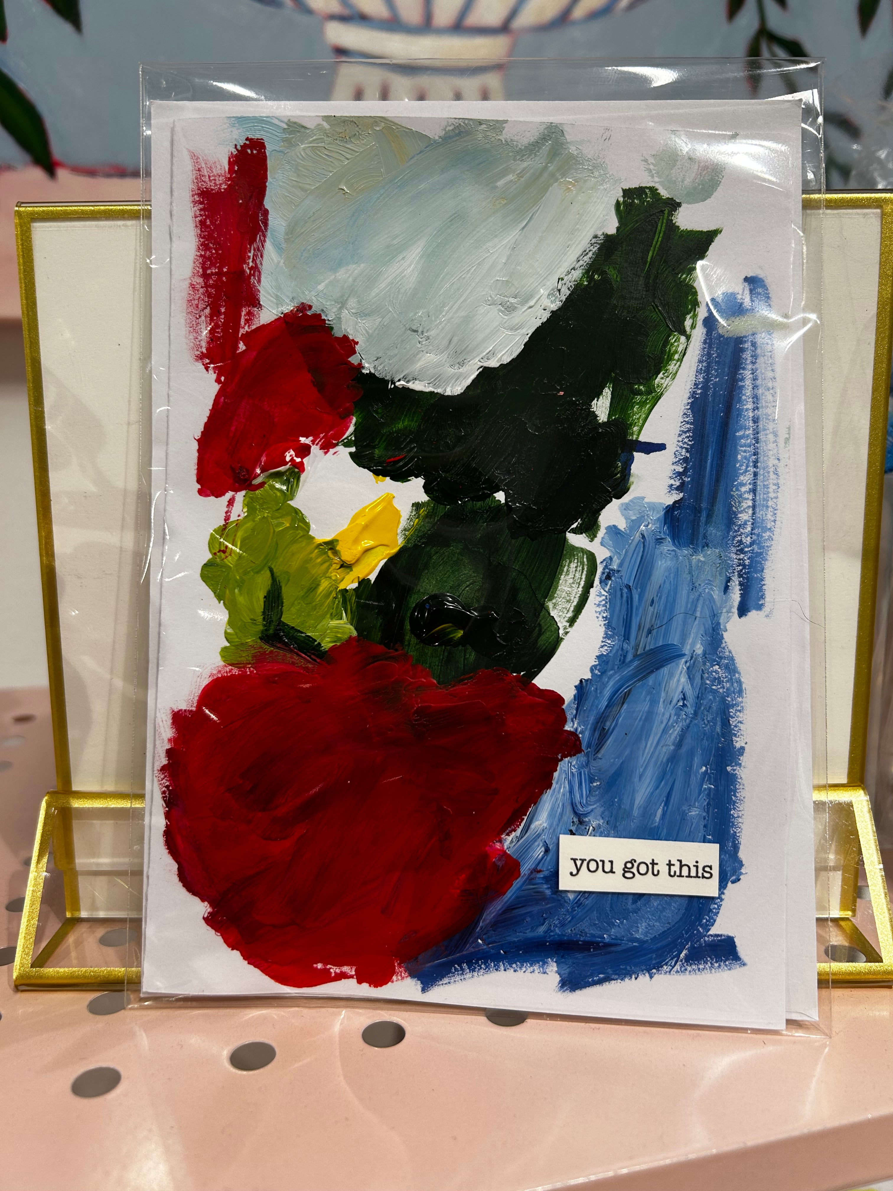5x7 Palette Greeting Cards