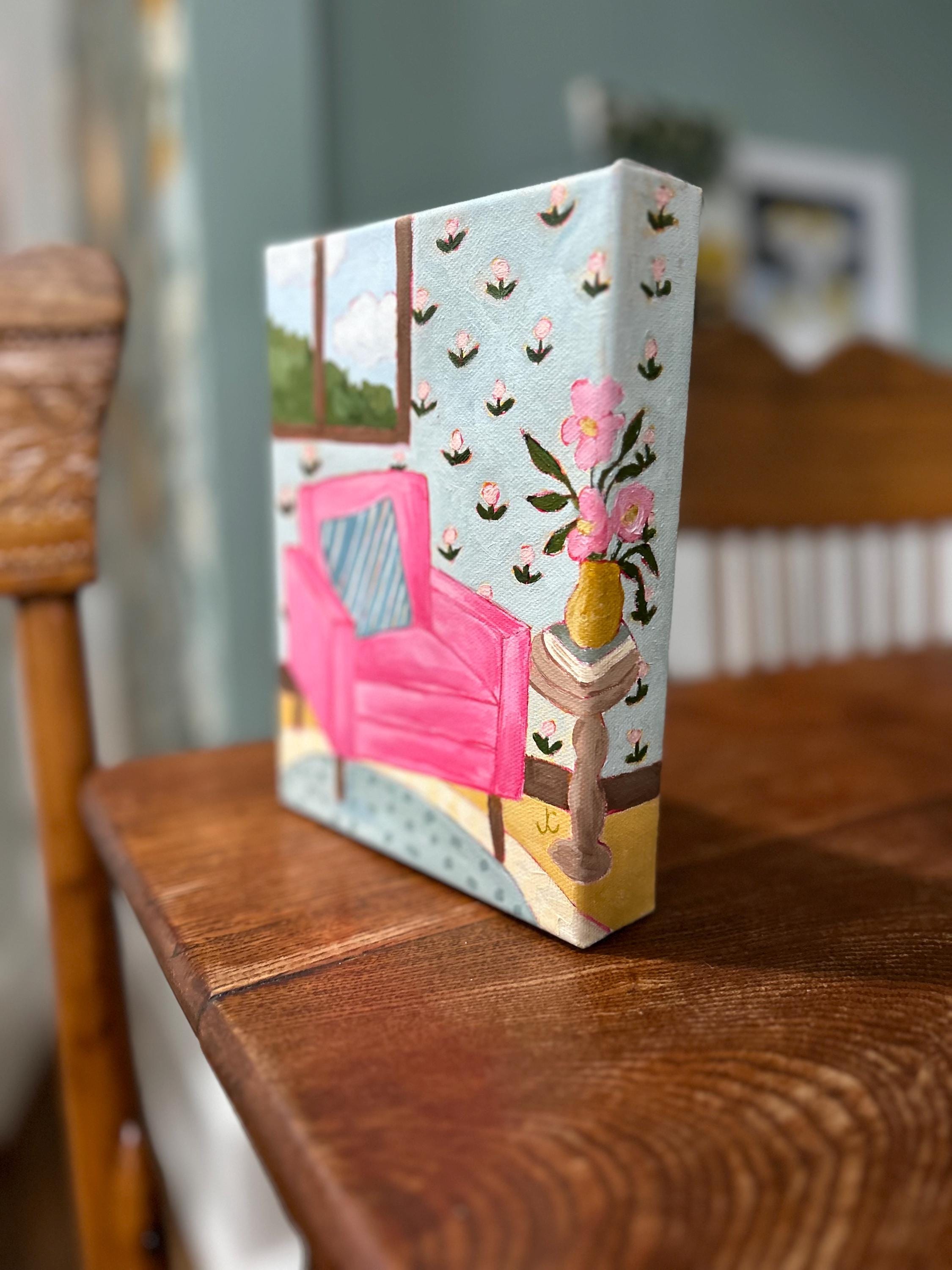 6x8 Original Painting "Juliette"