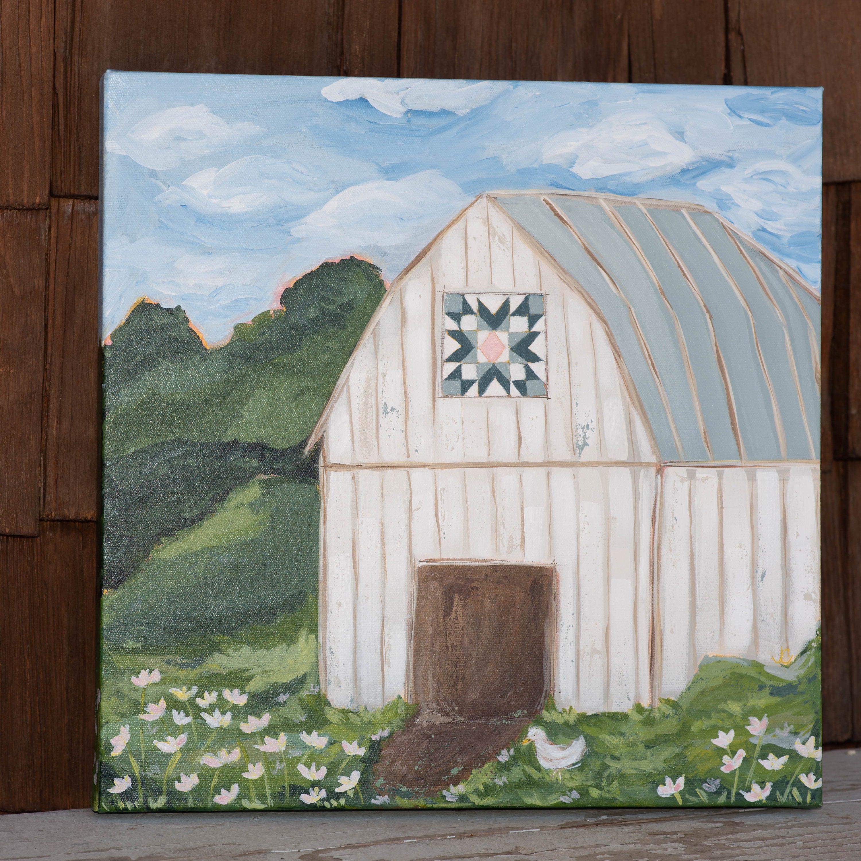 16x16 "Nestled Barn"