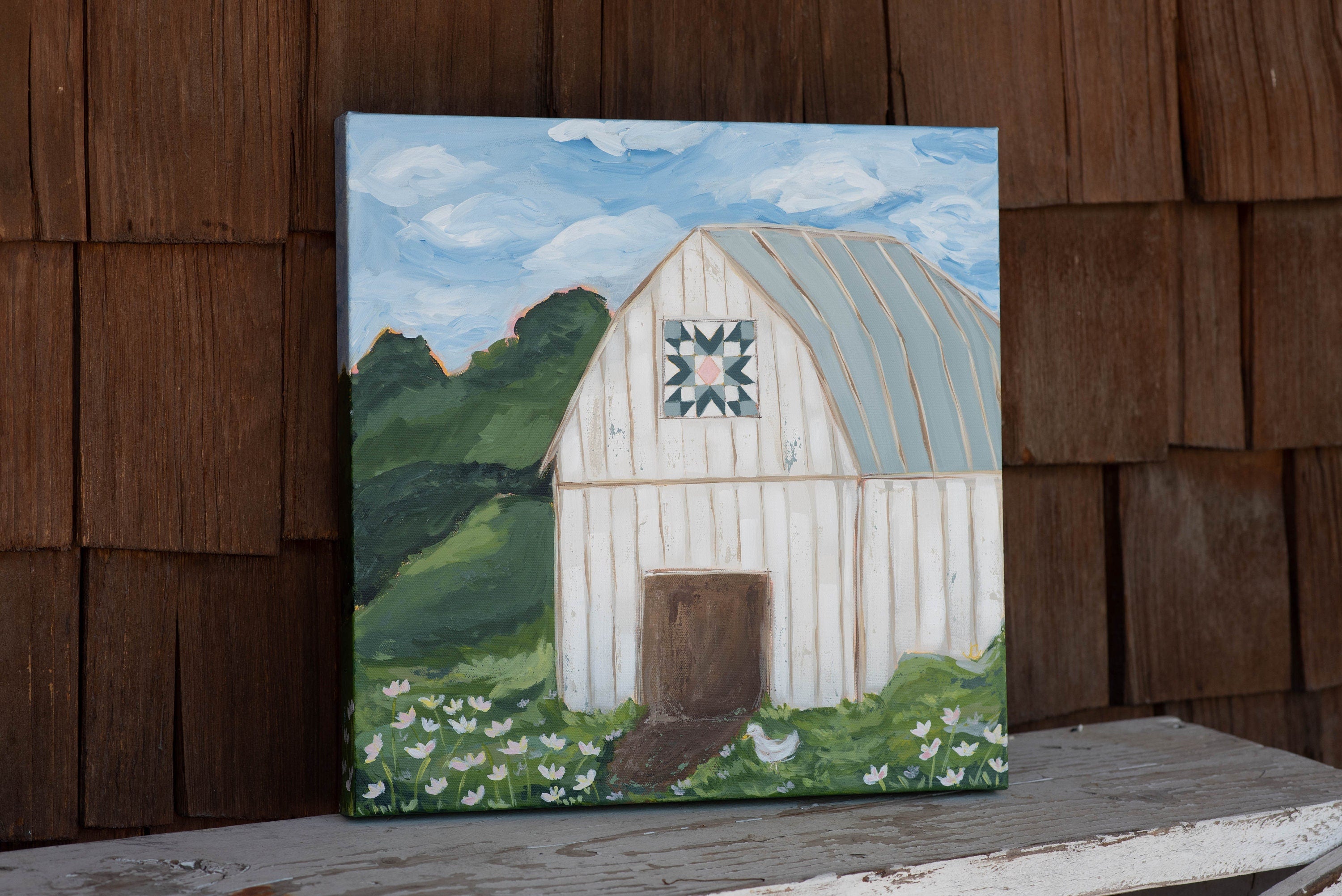 16x16 "Nestled Barn"